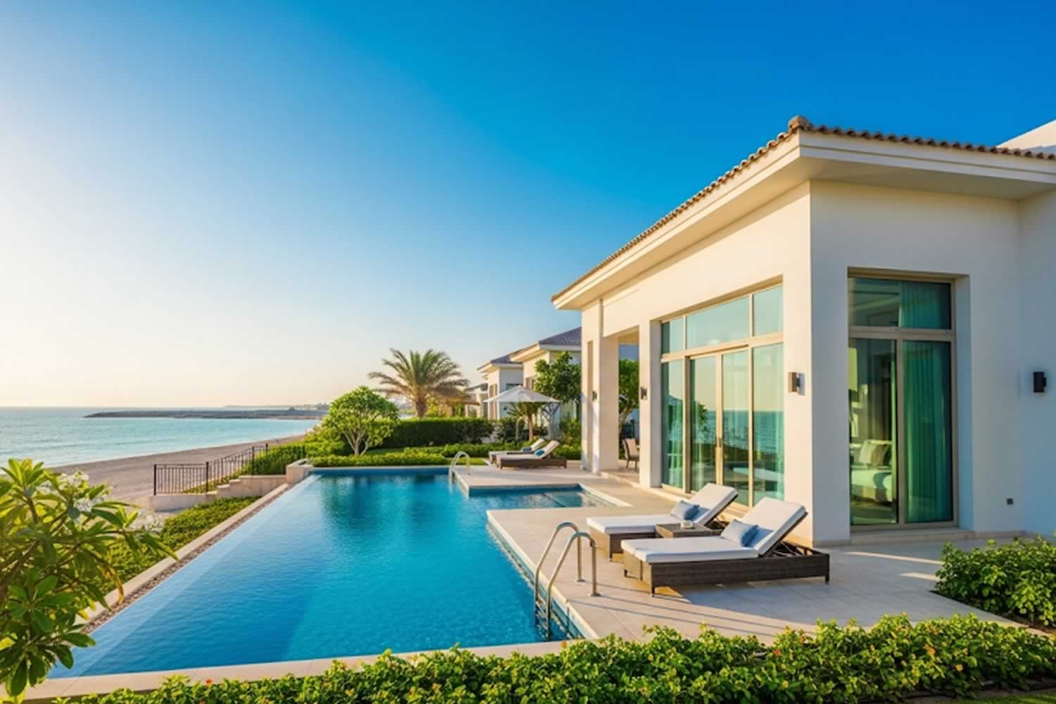 Beach villa dubai